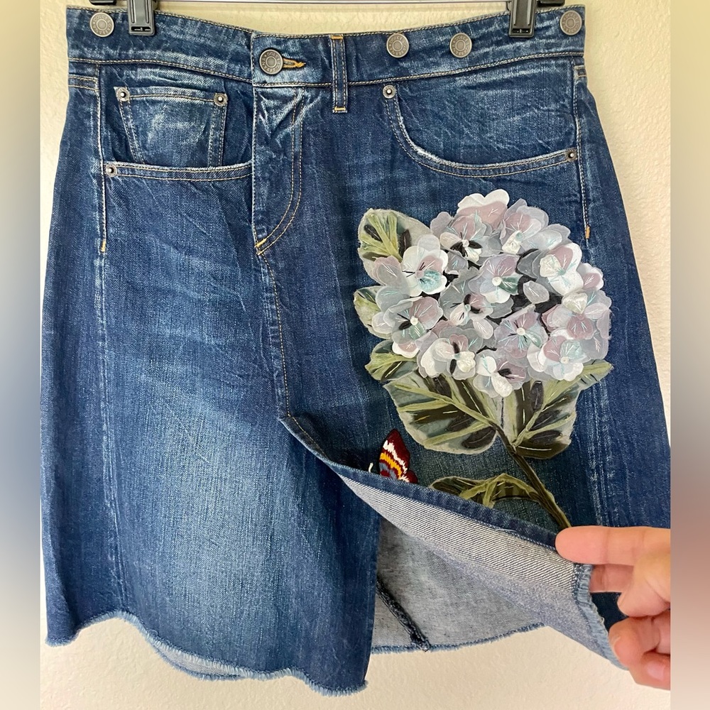 DOLCE & GABBANA denim skirt 44 - Picture 2 of 4